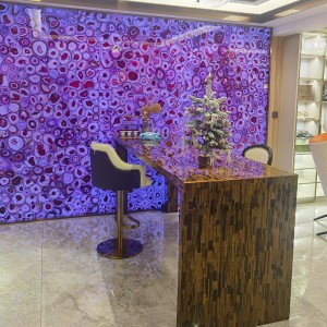Pembe akik salon tasarımı